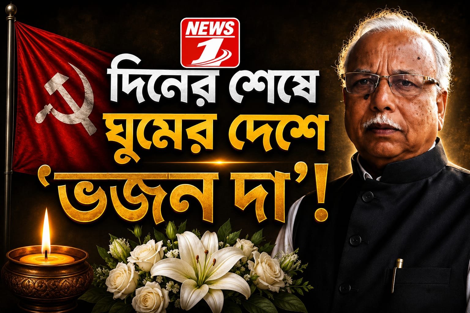 দিনের শেষে ঘুমের দেশে 'ভজনদা'!!
