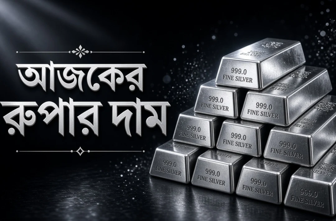 আজকের রুপোর দাম: কলকাতায় সর্বশেষ রুপোর রেট (২৬ সেপ্টেম্বর ২০২৬)